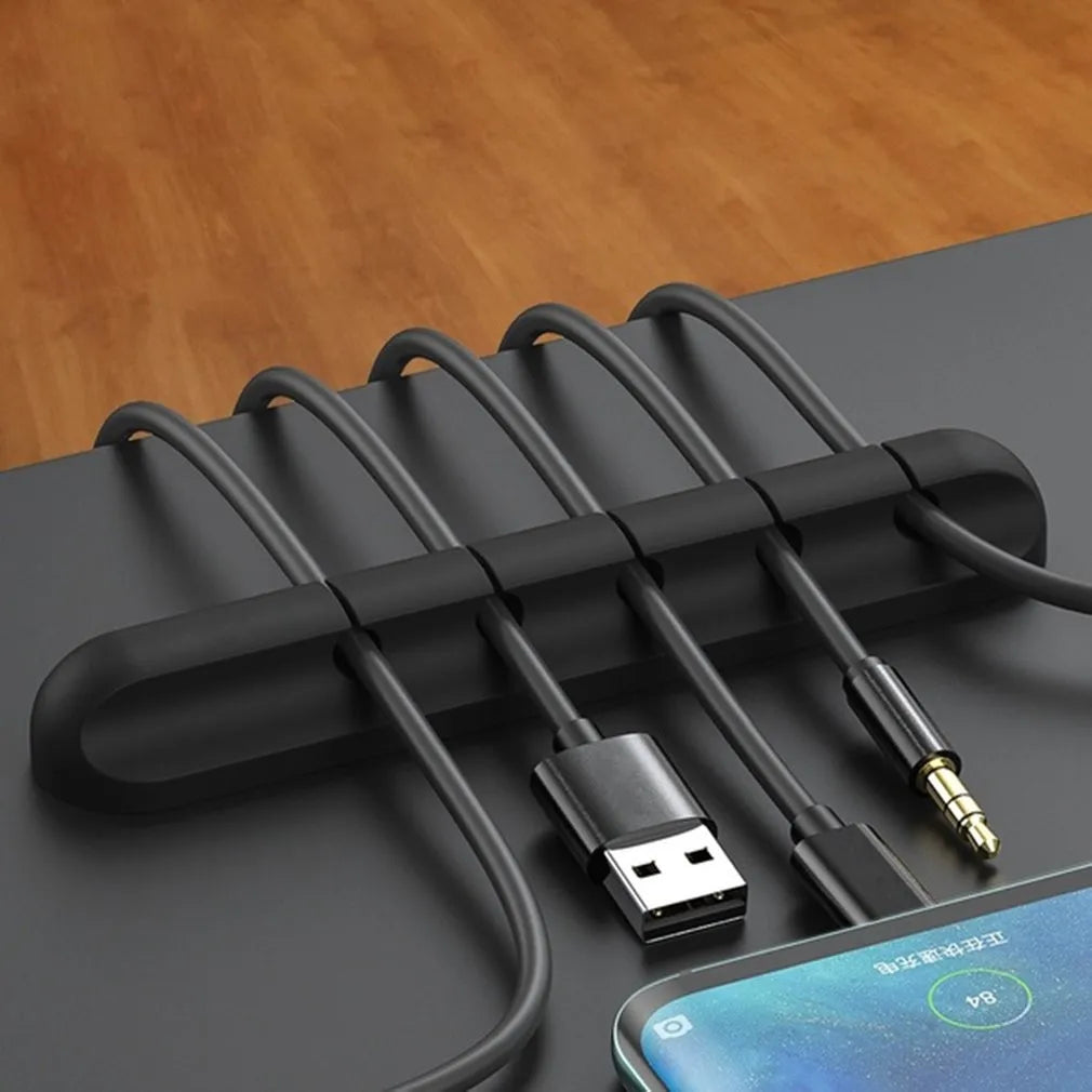 Flexible USB Cable Organizer.